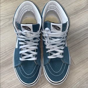 Unisex Blue Vans Sk8 Hightop